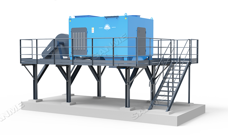 风选除轻物质系统:SMW系列轻飘物分离机