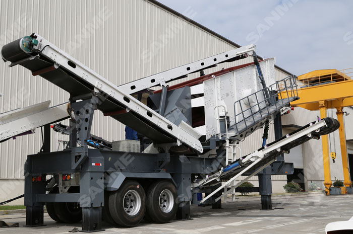 移动筛分站 移动筛分站