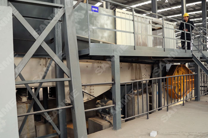 上海年处理100万吨建筑垃圾处理生产线