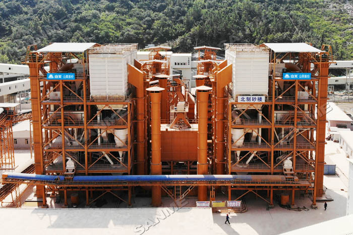 中电建安徽池州长九(神山)时产800吨精品楼站式机制砂生产线 中电建安徽池州长九(神山)时产800吨精品楼站式机制砂生产线