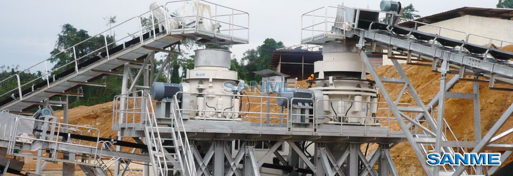 德赢VWINSMH液压圆锥破碎机