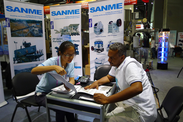 跻身高新技术企业 德赢VWIN破碎机借广交会拓展“蓝海”市场