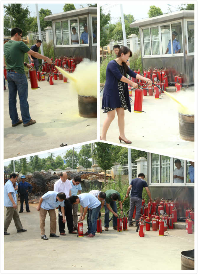 德赢VWIN举办“消防演习”全员参与 安全工作