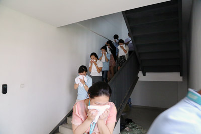 德赢VWIN举办2015年度消防演习