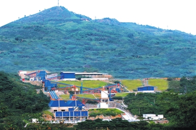 德赢VWIN客户建渝黔地区代表性环保砂石骨料生产基地