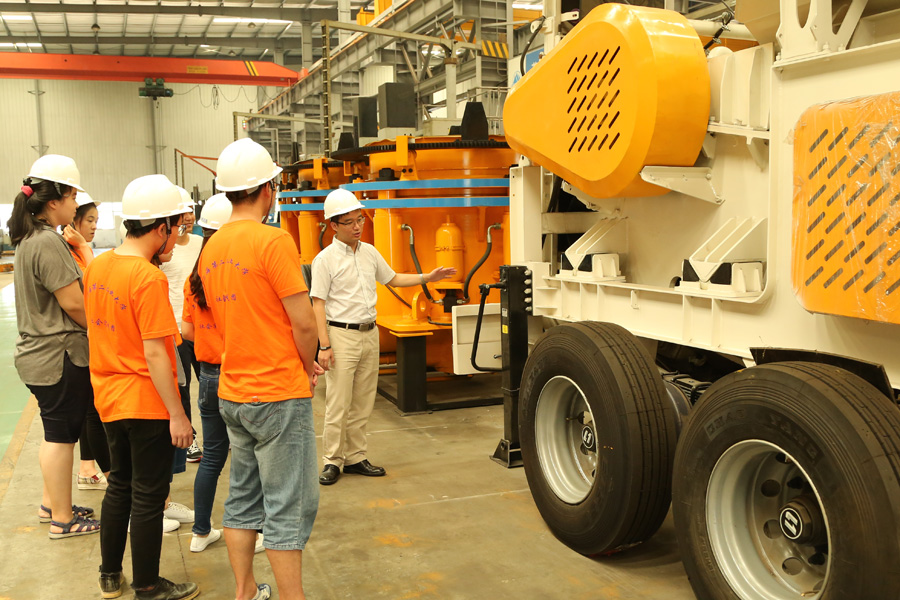 上海第二工业大学研究生社会实践团就建筑垃圾资源化课题到德赢VWIN股份参观学习