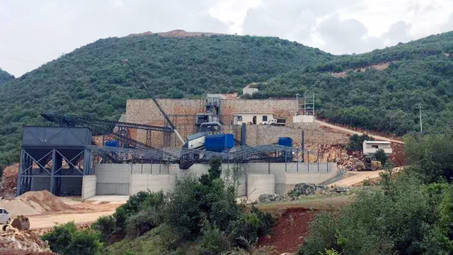 新项目|云南年产300万吨石灰石骨料生产线近期顺利完成安装调试