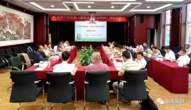 喜讯|德赢VWIN股份参编的建材行业标准《建筑固废再生砂粉》顺利通过专审会