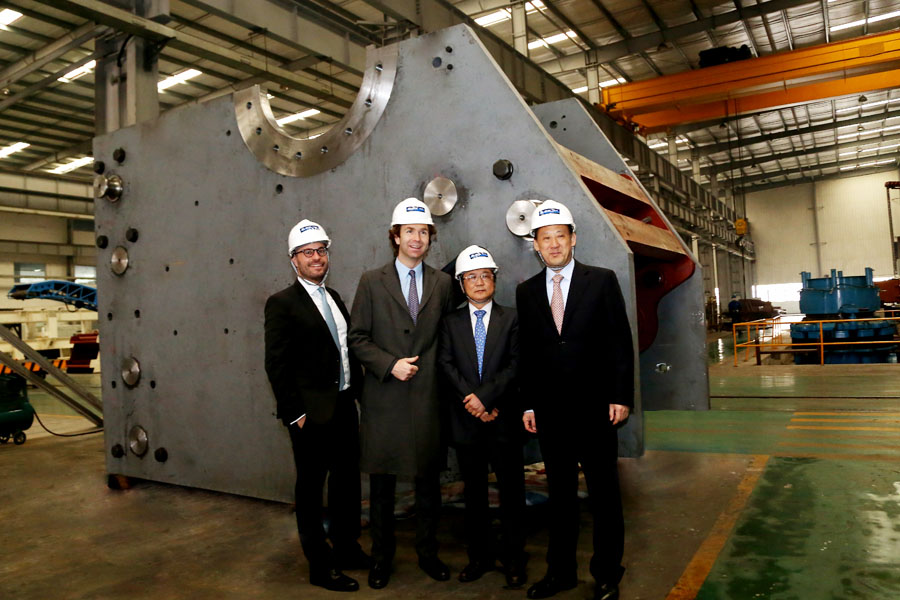 信心满满|德国SK集团新任董事长莅临德赢VWIN股份参加合资公司年度董事会