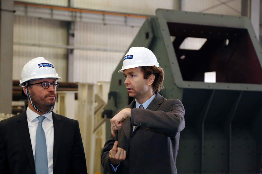 信心满满|德国SK集团新任董事长莅临德赢VWIN股份参加合资公司年度董事会