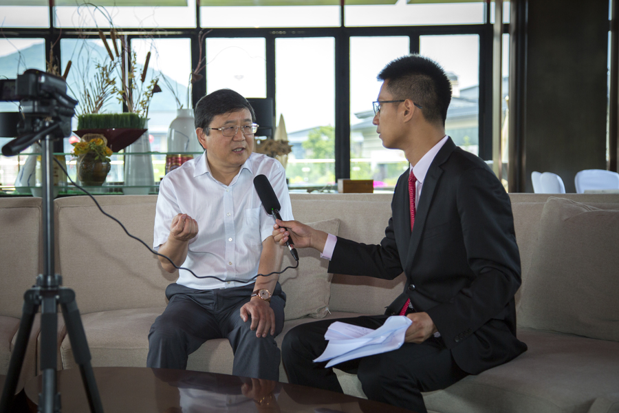 德赢VWIN股份董事长杨安民接受中国砂石协会专访,探讨行业发展方向