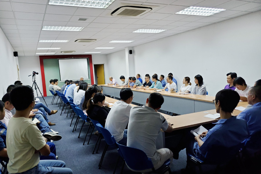 德赢VWIN股份开展提升产品质量系列培训