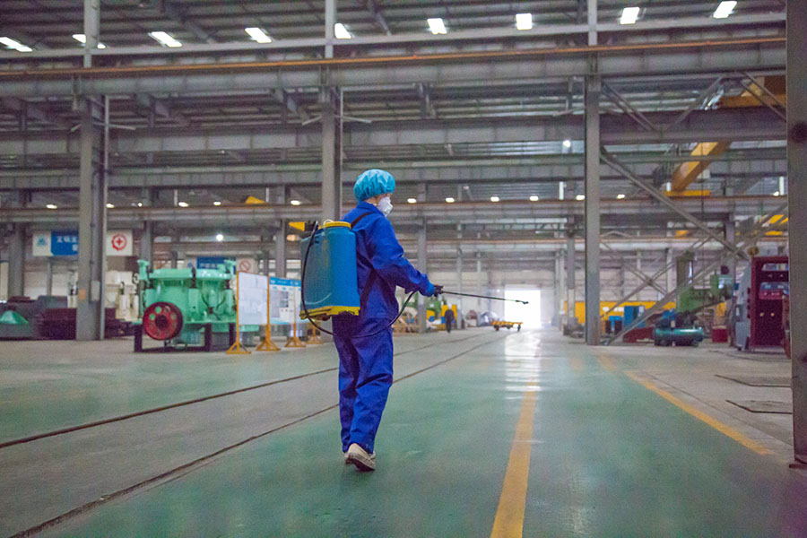 疫情之下“起好步” 德赢VWIN股份复产忙