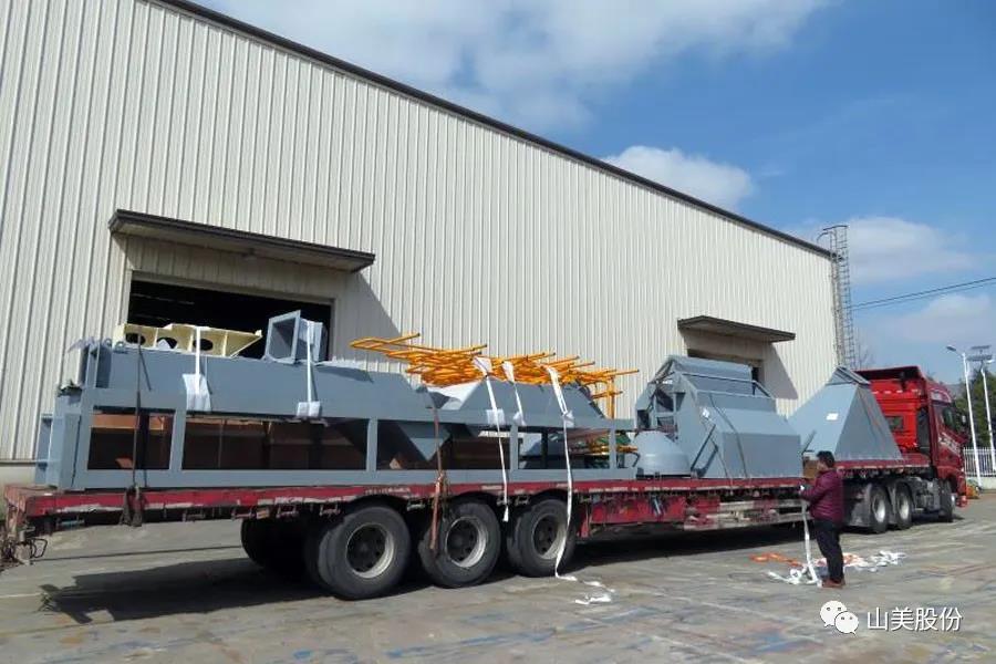 复工后首批发货|德赢VWIN股份大型破碎筛分成套设备(EP项目)发往南美,助力建材巨头拉豪全球项目