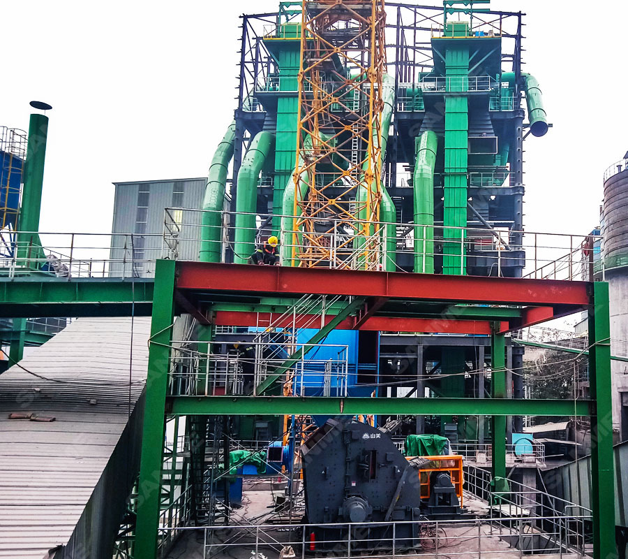 持续报道|东方希望精品楼站式机制砂生产工厂二期项目进入调试阶段