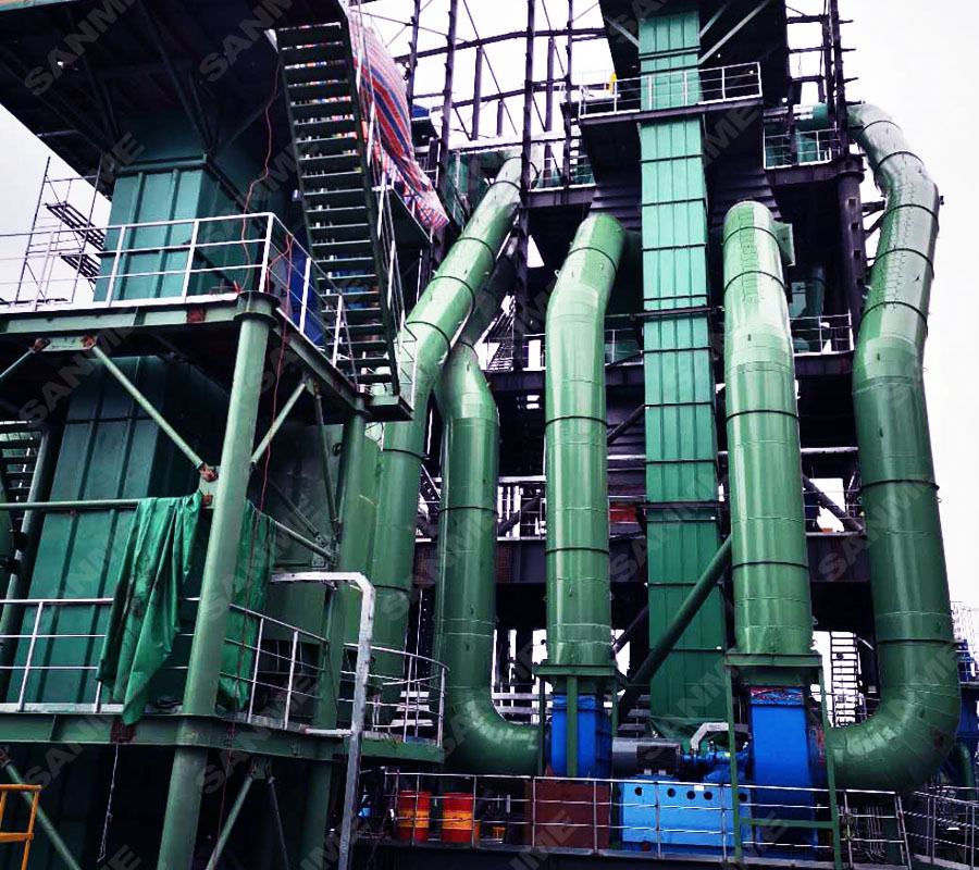 持续报道|东方希望精品楼站式机制砂生产工厂二期项目进入调试阶段