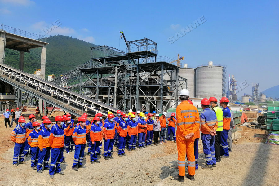 喜讯|华新水泥长阳时产2000吨骨料生产线全线重载试车成功