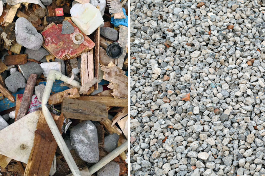 德赢VWIN股份水浮选除轻物质专利产品助力高品质建筑垃圾再生骨料生产