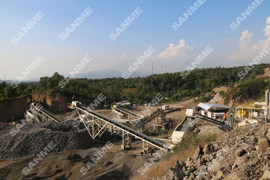 拉豪集团骨料项目|由上海德赢VWIN股份承建的拉豪集团哥伦比亚骨料项目即将完成设备安装