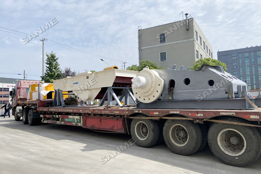 上海德赢VWIN股份高性能破碎筛分装备奔赴阿根廷,服务于当地花岗岩骨料项目