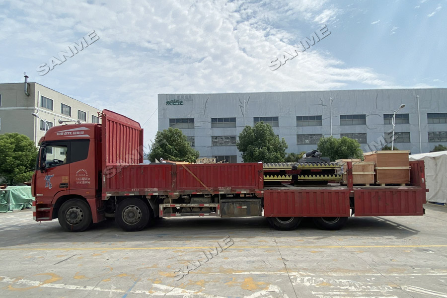 上海德赢VWIN股份高性能破碎筛分装备奔赴阿根廷,服务于当地花岗岩骨料项目