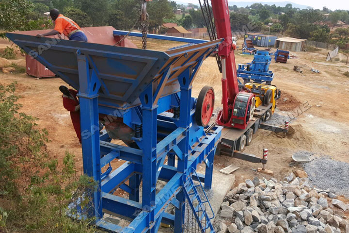 上海德赢VWIN股份高性能破碎筛分装备奔赴尼日利亚 服务于当地花岗岩骨料项目