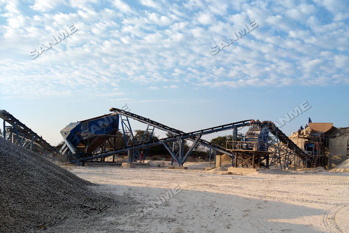 上海德赢VWIN股份高性能破碎筛分装备奔赴尼日利亚 服务于当地花岗岩骨料项目