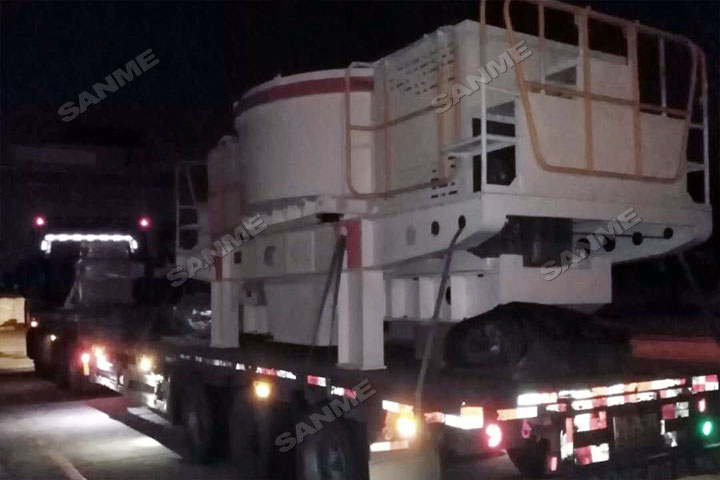 上海德赢VWIN股份SMS4000液压圆锥破等高性能破碎筛分装备助力浙江临海凝灰岩骨料项目