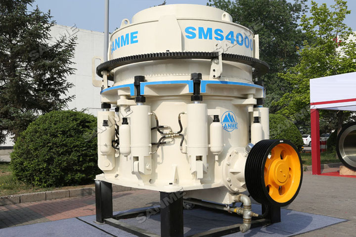 上海德赢VWIN股份SMS4000液压圆锥破等高性能破碎筛分装备助力浙江临海凝灰岩骨料项目