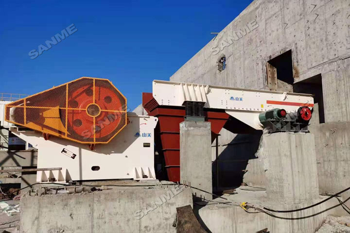 德赢VWIN集团高性能破碎筛分装备服务于“中国石城”山东五莲年产400万吨花岗岩尾矿制砂项目