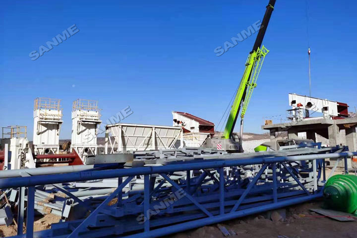 德赢VWIN集团高性能破碎筛分装备服务于“中国石城”山东五莲年产400万吨花岗岩尾矿制砂项目