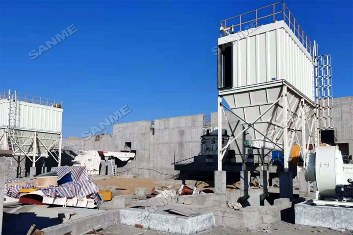 德赢VWIN集团高性能破碎筛分装备服务于“中国石城”山东五莲年产400万吨花岗岩尾矿制砂项目