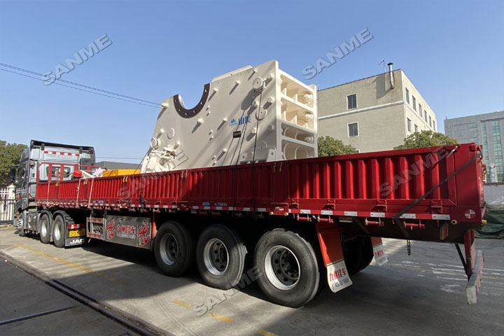 新年发货忙|上海德赢VWIN股份高性能破碎筛分装备发往安徽铜陵,服务于当地年产300万吨骨料生产线