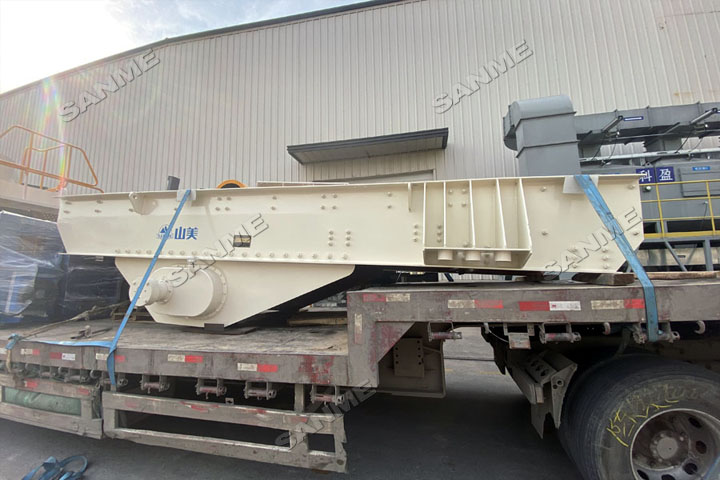 新年发货忙|上海德赢VWIN股份高性能破碎筛分装备发往安徽铜陵,服务于当地年产300万吨骨料生产线