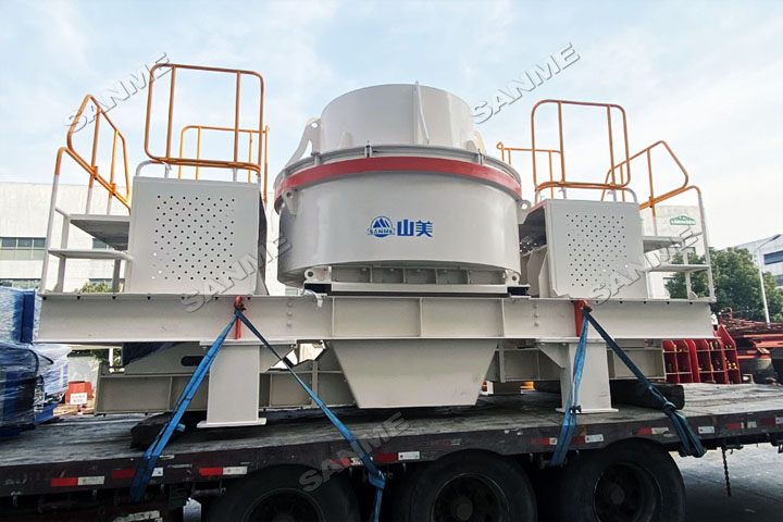 新年发货忙|上海德赢VWIN股份高性能破碎筛分装备发往安徽铜陵,服务于当地年产300万吨骨料生产线