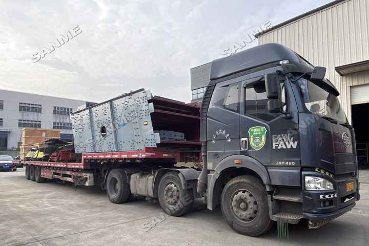 新年发货忙|上海德赢VWIN股份尼日利亚花岗岩骨料项目所需高性能破碎筛分装备均已发出