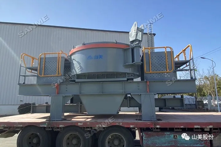年前发货忙|上海德赢VWIN股份高性能制砂设备发往江苏盐城