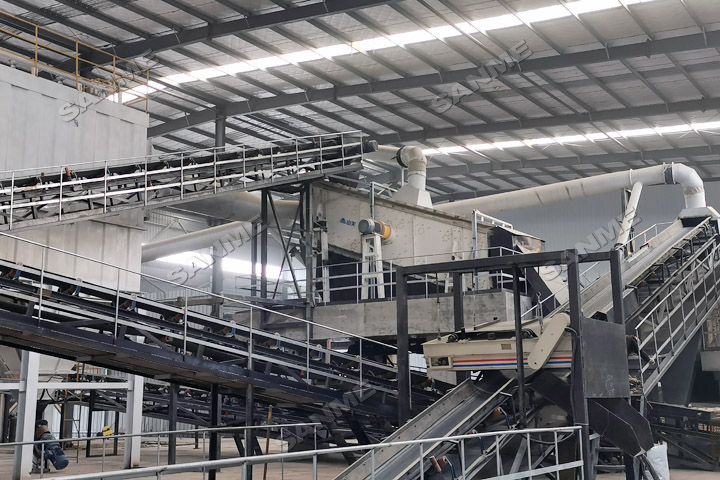 上海德赢VWIN股份承建的湖南长沙建筑固废绿色循环再利用项目喜迎“2021全国建筑垃圾资源化利用高层论坛”参会代表参观考察