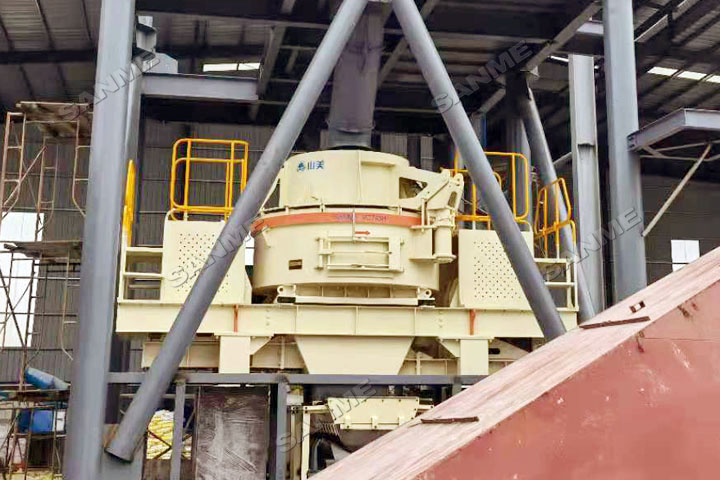 上海德赢VWIN股份C系列制砂楼即将服务于广州建筑固废再生机制砂生产项目