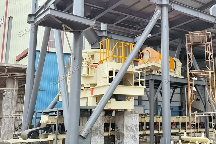 上海德赢VWIN股份C系列制砂楼即将服务于广州建筑固废再生机制砂生产项目