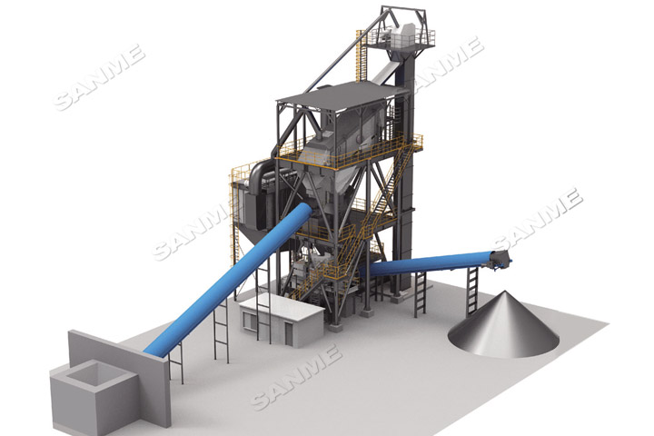 上海德赢VWIN股份C系列制砂楼即将服务于广州建筑固废再生机制砂生产项目