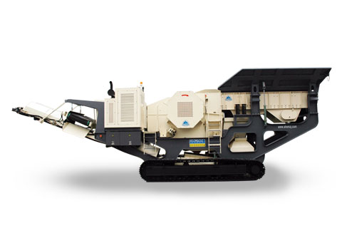 MP-J系列履带移动颚式破碎站 MP-J系列履带移动颚式破碎站