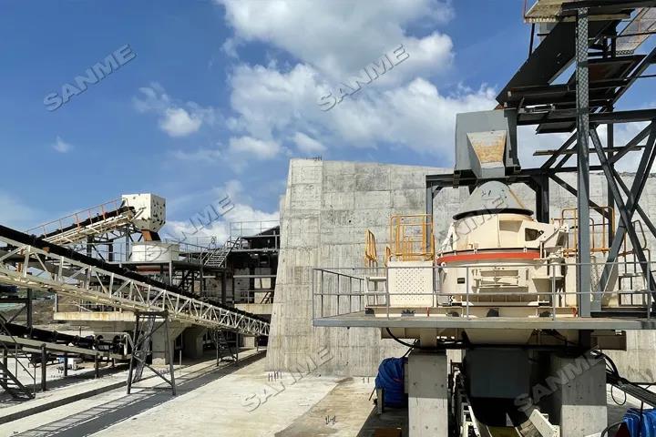 德赢VWIN项目|安徽铜陵年产400万吨的石灰石骨料生产线蓄势待发