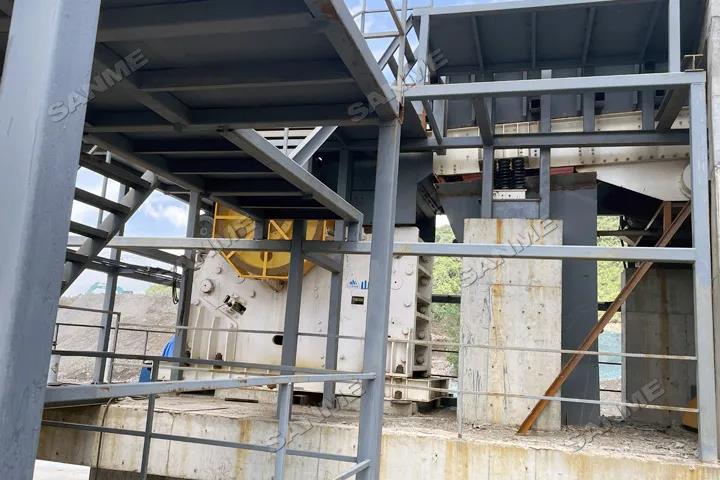 德赢VWIN项目|安徽铜陵年产400万吨的石灰石骨料生产线蓄势待发