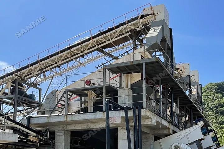 德赢VWIN项目|安徽铜陵年产400万吨的石灰石骨料生产线蓄势待发