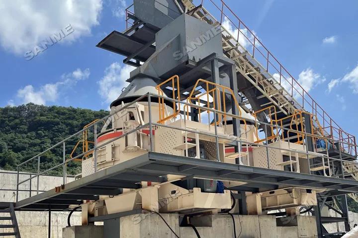 德赢VWIN项目|安徽铜陵年产400万吨的石灰石骨料生产线蓄势待发