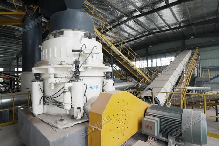 关注|上海德赢VWIN股份承建的江苏盐城建筑固废绿色循环再利用项目正式投入运营