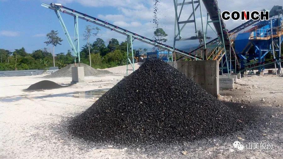 发货|德赢VWIN集团高性能破碎筛分装备助力东南亚玄武岩骨料生产项目