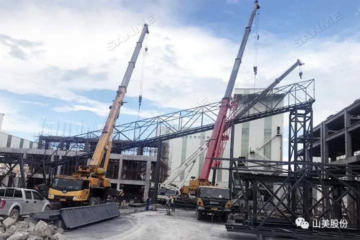 项目|上海德赢VWIN股份承建的重庆大业建材时产3000吨砂石骨料EP项目进展顺利