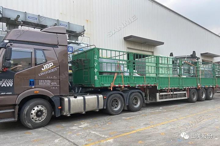 发货|上海德赢VWIN股份高性能液压圆锥破碎机助力辽宁年产200万吨花岗岩砂石骨料项目